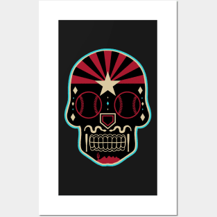 Arizona Sugar Skull Posters and Art